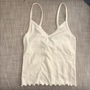 Abercrombie & fitch cropped essentials tank
